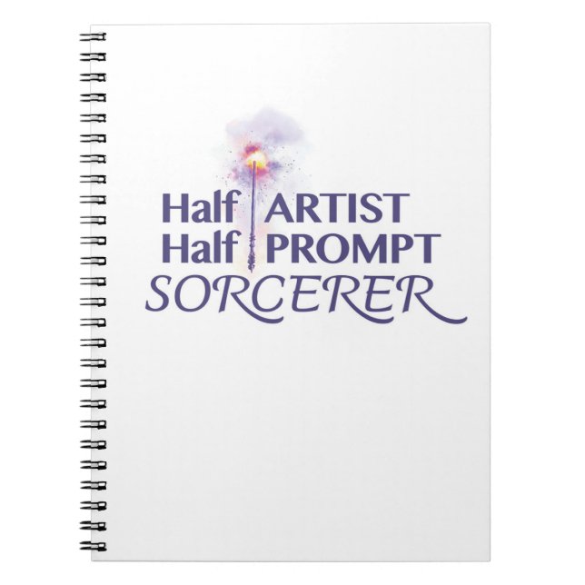 Cuaderno Media Artista Media Prompt Sorcerer (Frente)