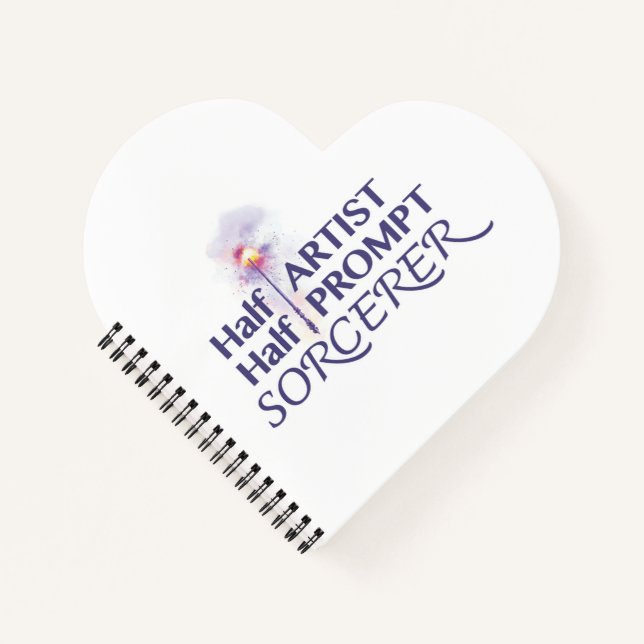 Cuaderno Media Artista Media Prompt Sorcerer (Anverso)