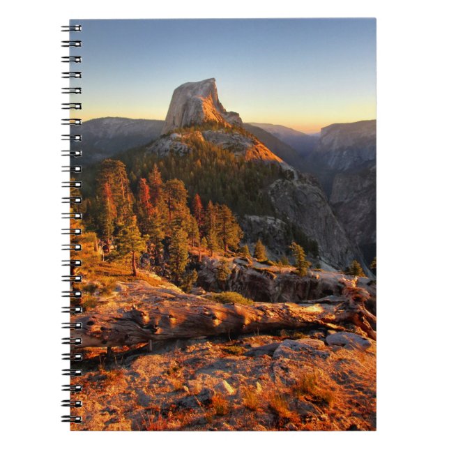 Cuaderno Media Cúpula al atardecer - Yosemite (Frente)