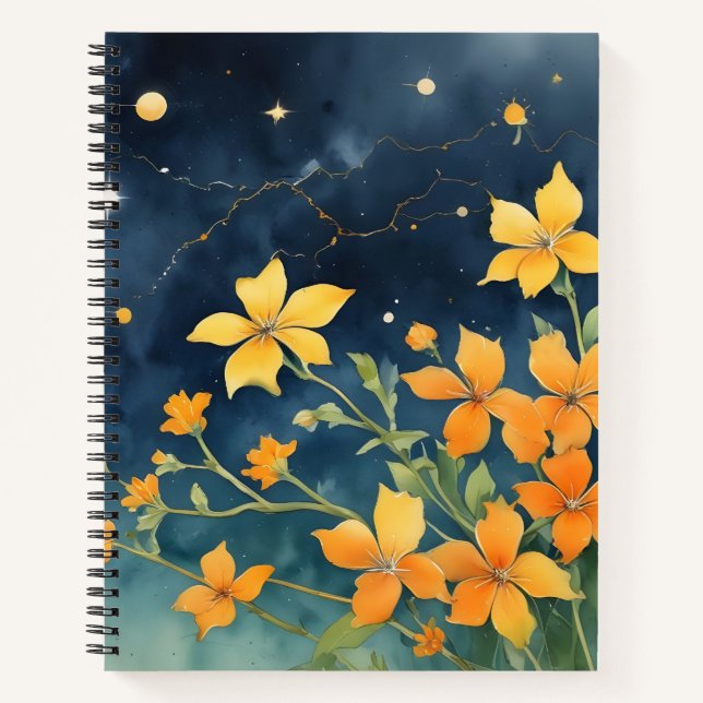 Cuaderno Medianoche de Flores (Anverso)