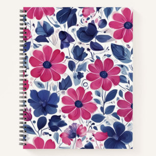 Cuaderno Medianoche en Flor
