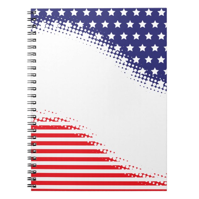 Cuaderno Medias tintas Estrellas y Barras (Frente)