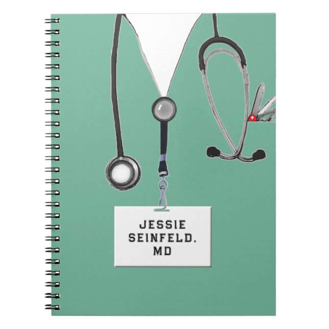 Cuaderno Médica médico (Frente)