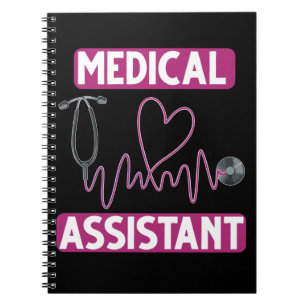 Cuaderno Medical Assistant Stethoscope Nurse