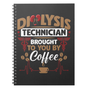 Cuaderno Medicamento pediátrico Diálisis Técnico Café A