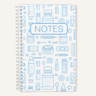 Cuaderno Medicamentos médicos farmacéuticos