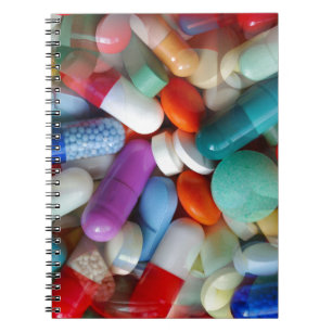 Cuaderno medicamentos para pastillas