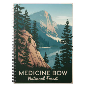 Cuaderno Medicina Bow Vintage Forestal Nacional