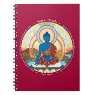 CUADERNO - medicina Buda con su mantra