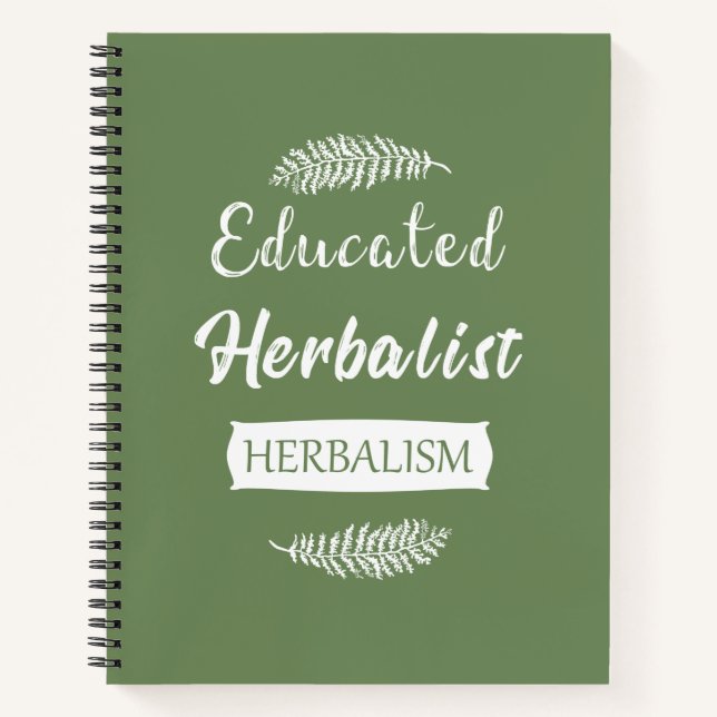 Cuaderno Medicina natural herbolística educada