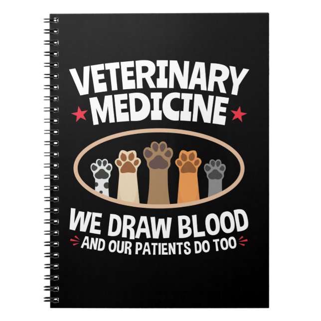 Cuaderno Medicina Veterinaria Dibujamos Tecnología De Vet G (Frente)