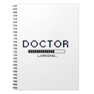 Cuaderno Médico de píxeles con error de carga Humor