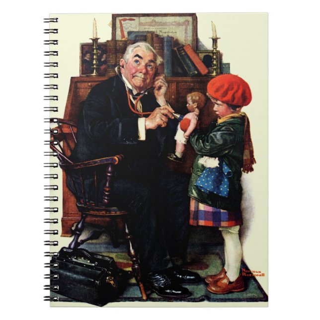 Cuaderno Médico y la muñeca (Frente)