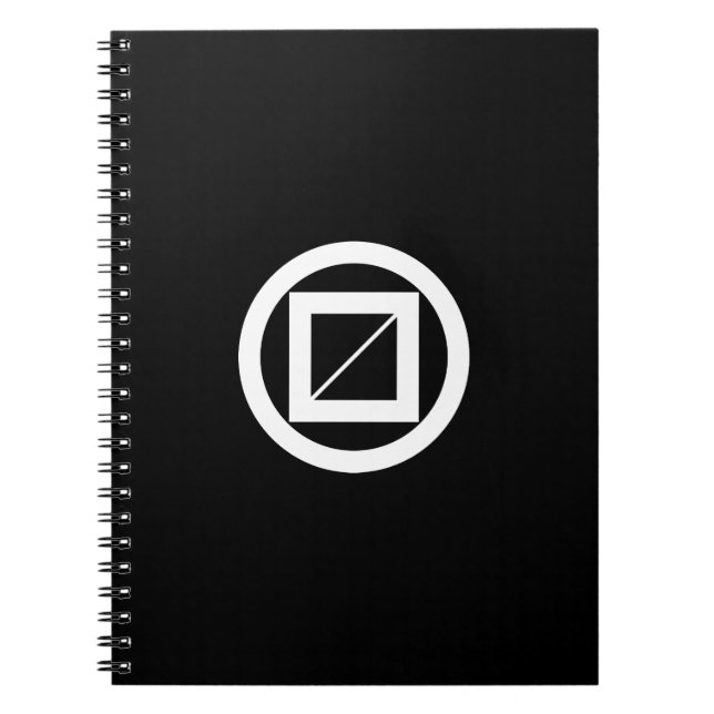 Cuaderno Medida arbolada en círculo (Frente)