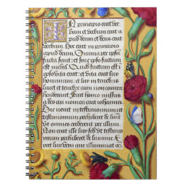 Cuaderno Medieval Illuminated Manuscript Gospel St John
