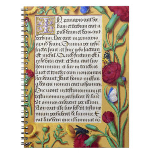 Cuaderno Medieval Illuminated Manuscript Gospel St John
