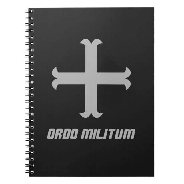 Cuaderno Medieval Knight Cross Emblem (Frente)