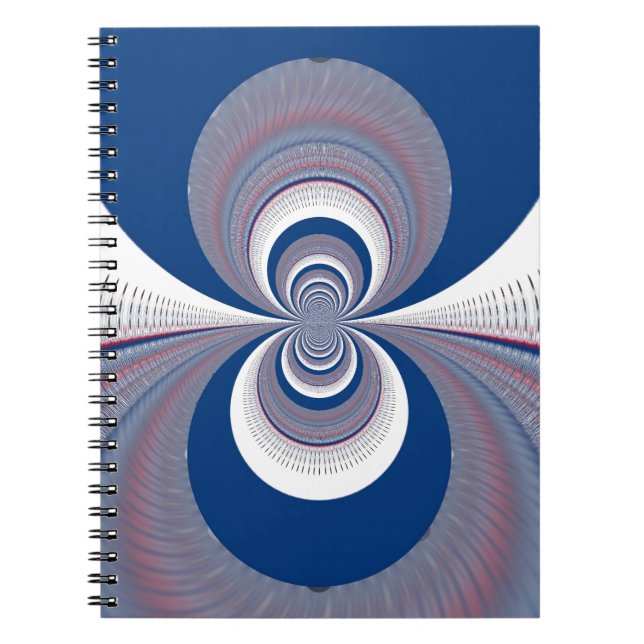 Cuaderno Medio azul (Frente)