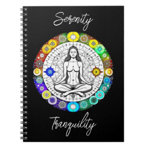 Cuaderno Meditación pacífica tranquila y serena