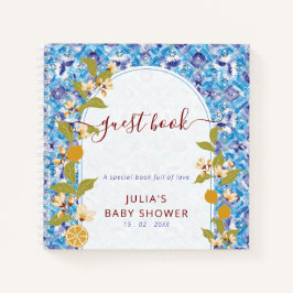 Cuaderno Mediterranean Lemon Amalfi Coast Baby Shower