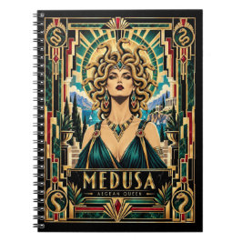 Cuaderno Medusa, Art Deco Mitológica
