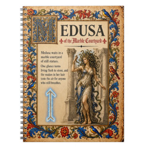 Cuaderno Medusa, Arte de Bestiario Medieval