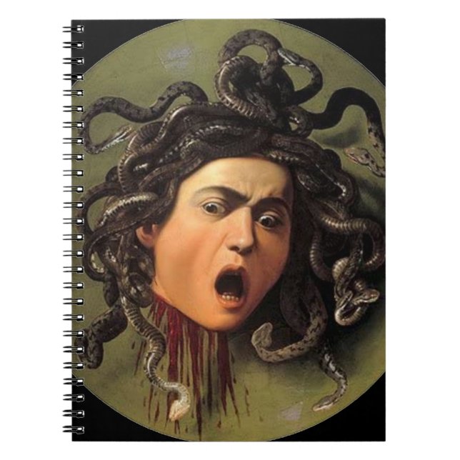 Cuaderno Medusa Head De Caravaggio (Frente)