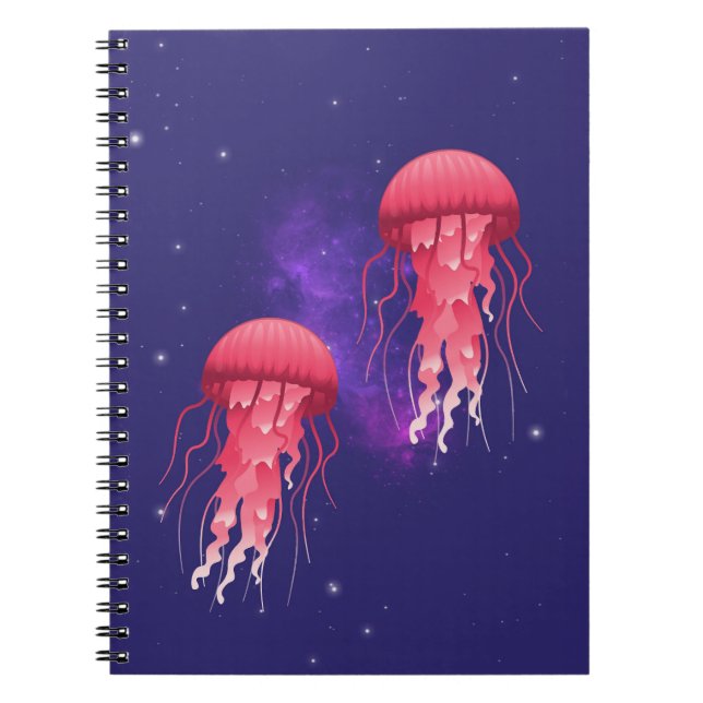 Cuaderno Medusa rosa (Frente)