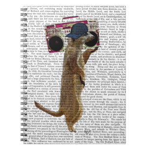 Cuaderno Meerkat con caja de boom Getto Blaster 2