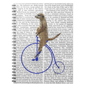 Cuaderno Meerkat Sobre El Farthing De Blue Penny