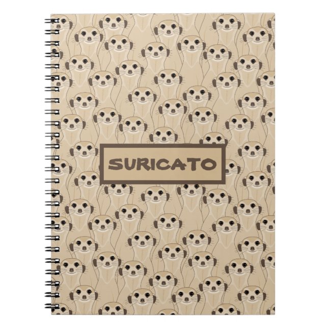 Cuaderno Meerkats - Suricata (Frente)