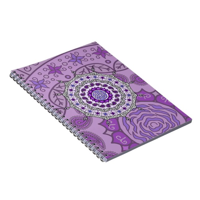 Cuaderno Mehndi Fantasy Silver (Lado Derecho)