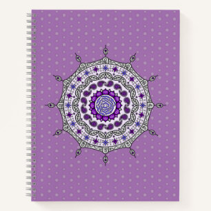 Cuaderno Mehndi Fantasy Silver Spiral