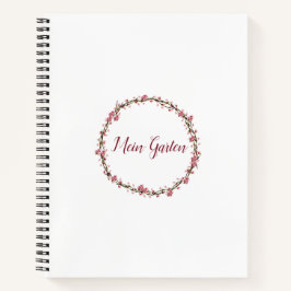 Cuaderno Mein Garten Spiralnotizblock