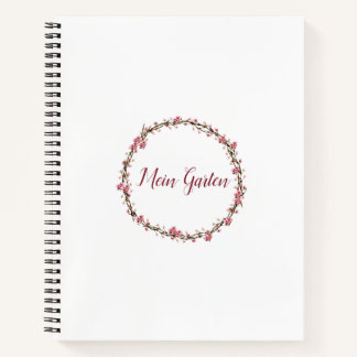 Cuaderno Mein Garten Spiralnotizblock