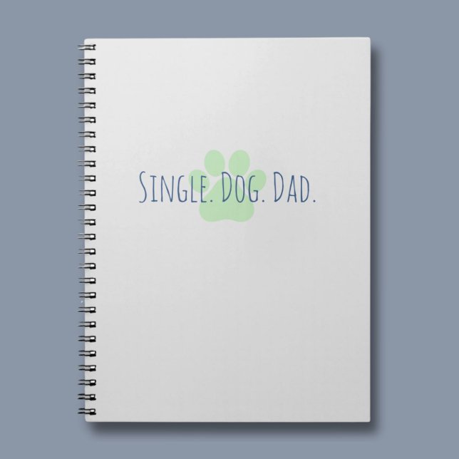 Cuaderno Mejor bloc de notas de perro (A notebook for the Single Dog Dad. A great place to keep all of your important information safe. )