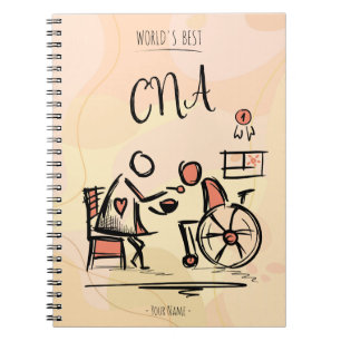 Cuaderno Mejor CNA del mundo: regalo de asistente de enferm