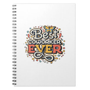 Cuaderno Mejor Co-Trabajador de la Historia, Regalo de Cole