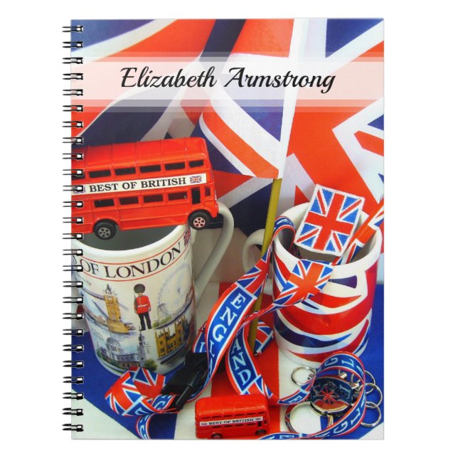 Cuaderno Mejor de recuerdos británicos (Frente)