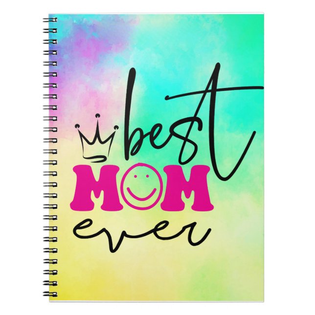 Cuaderno Mejor Diseño del Día de la Madre-63344 (Frente)
