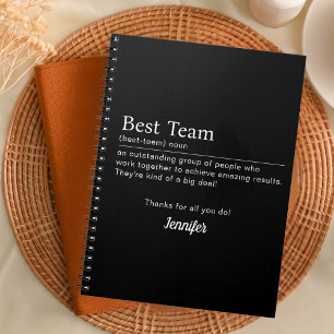 Cuaderno Mejor Empleado de Apreciación del Personal Corpora
