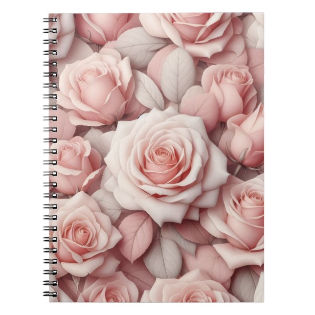 Cuaderno Mejor en Rosas Rosadas (Frente)