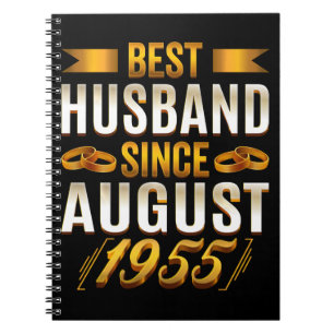 Cuaderno Mejor Esposo Desde Agosto De 1955 Funny Annivesary