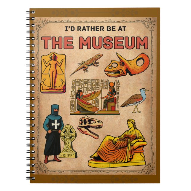 Cuaderno Mejor Estaría en el Museo (Frente)