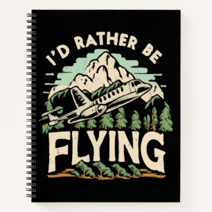 Cuaderno Mejor estaría volando. Avión