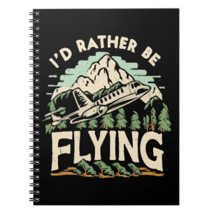 Cuaderno Mejor Estaría Volar. Avión