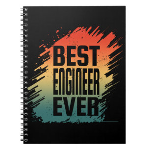 CUADERNO MEJOR INGENIERO DE TODOS LOS TIEMPOS