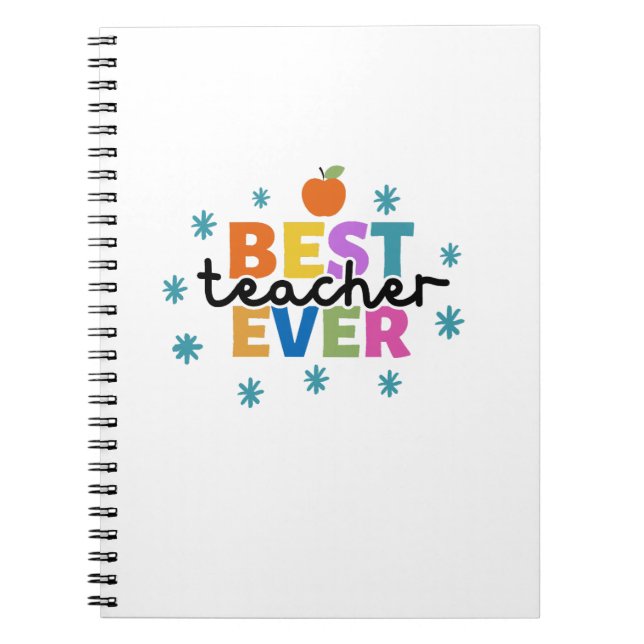 CUADERNO MEJOR MAESTRO DE TODOS LOS TIEMPOS (Frente)
