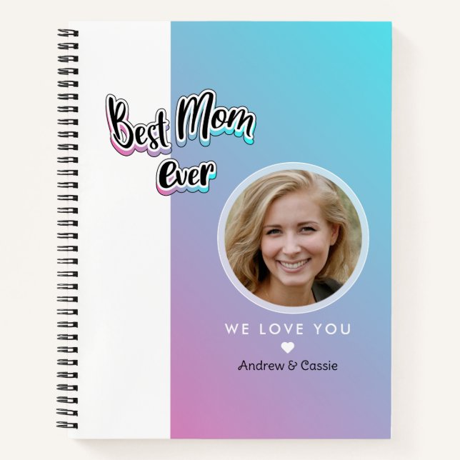 Cuaderno Mejor mamá del mundo (Anverso)