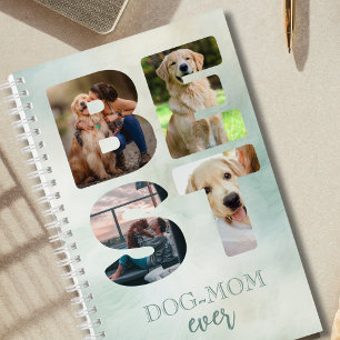 Cuaderno Mejor Mamá Perro Foto Regalo Día de la Madre